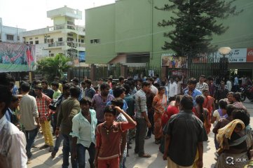 Son Of Sathyamurthy Movie Hungama in Hyderabad